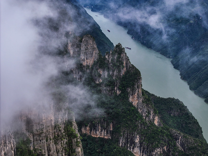 巫峽風(fēng)光。王正坤攝