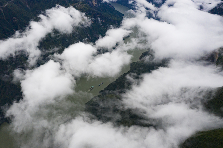 巫峽風(fēng)光。楊明霞攝