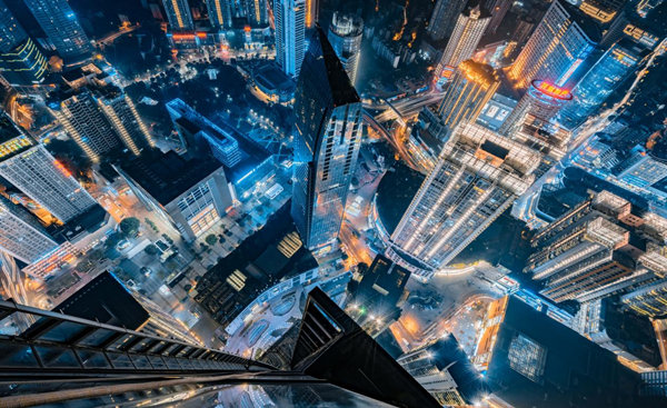 觀音橋商圈。江北區(qū)宣傳部供圖