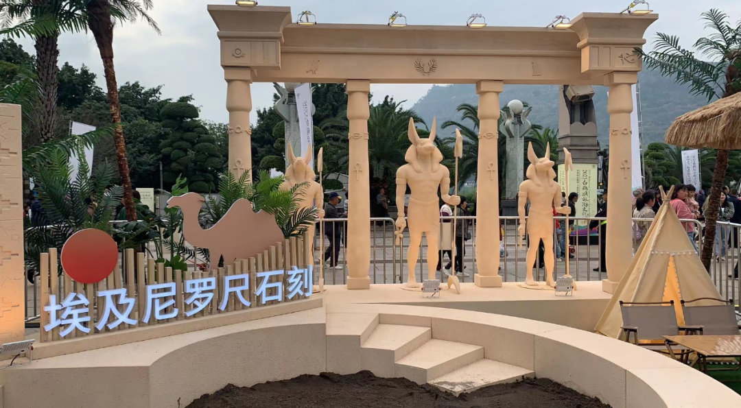 文化節(jié)展覽現(xiàn)場。白鶴梁水下博物館供圖