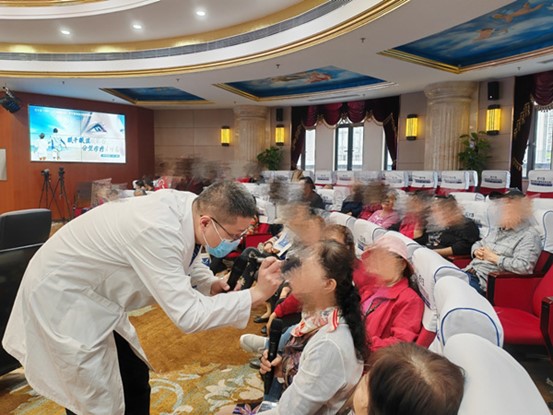 活動現(xiàn)場。重慶愛爾眼科醫(yī)院總院供圖