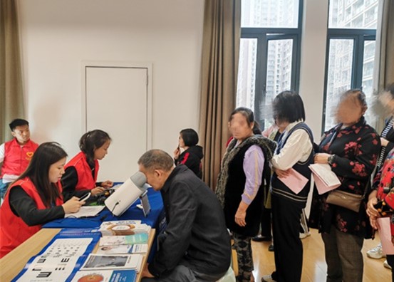 活動現(xiàn)場。重慶愛爾眼科醫(yī)院總院供圖