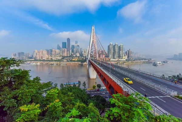 東水門長江大橋。受訪人供圖