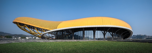 廣西壯族自治區(qū)田東縣體育館。受訪人供圖