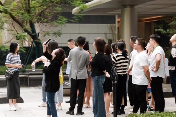 觀摩活動現(xiàn)場圖。香港置地供圖