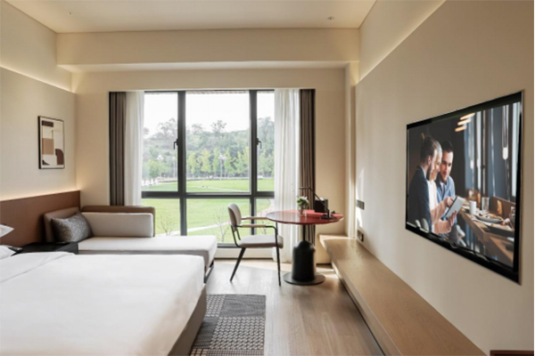 重慶茶園馨樂(lè)庭連心酒店豪華單房公寓。金隅地產(chǎn)供圖