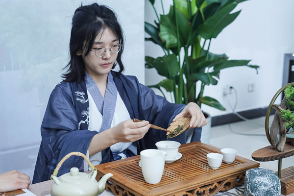 茶藝表演。西南大學(xué)供圖