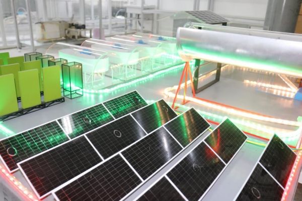 微藻水熱預處理與厭氧發(fā)酵耦合制取生物燃料系統(tǒng)。重慶大學供圖