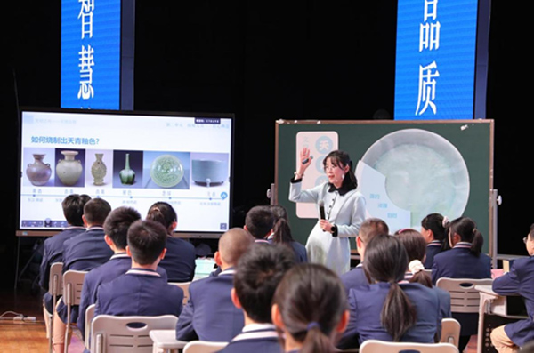 中學評選活動現(xiàn)場。重慶市第一實驗中學供圖