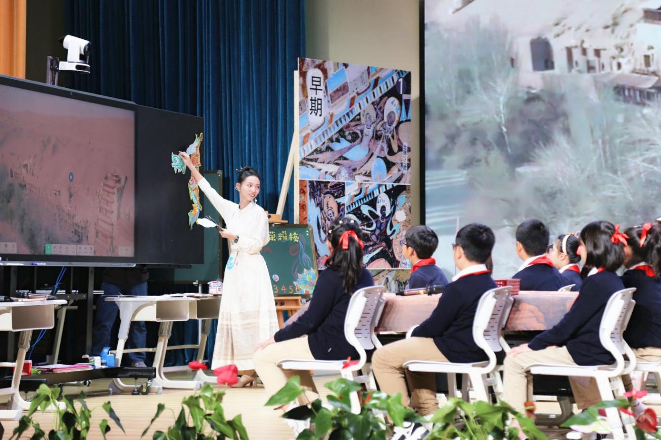 小學評選活動現(xiàn)場。重慶大學城樹人小學供圖