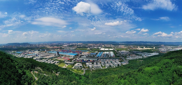 重慶國(guó)際物流樞紐園區(qū)。受訪單位供圖