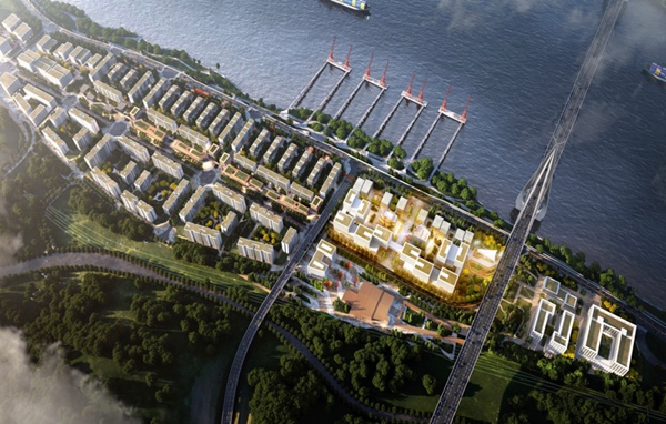 茄子溪城市更新項(xiàng)目效果圖。項(xiàng)目部供圖