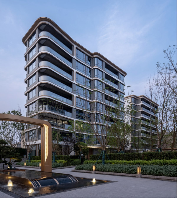 天璽壹號實景圖。天璽壹號供圖