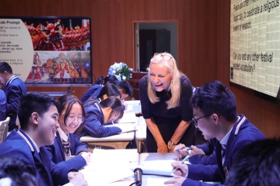 專家示范課。重慶市第一實(shí)驗(yàn)中學(xué)供圖