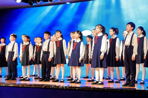 巴蜀小學(xué)夢(mèng)想合唱團(tuán)。巴蜀小學(xué)供圖