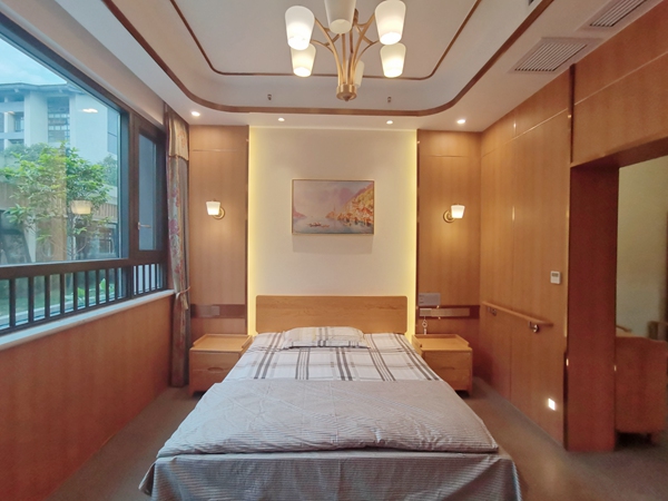 如今的怡情閣，采用了酒店公寓式裝修。重慶市第一社會(huì)福利院供圖
