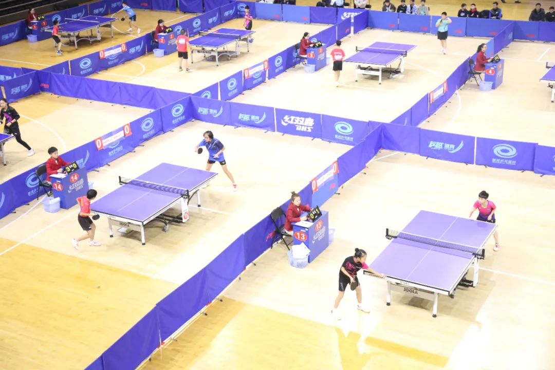 比賽現(xiàn)場(chǎng)。重慶市乒協(xié)供圖