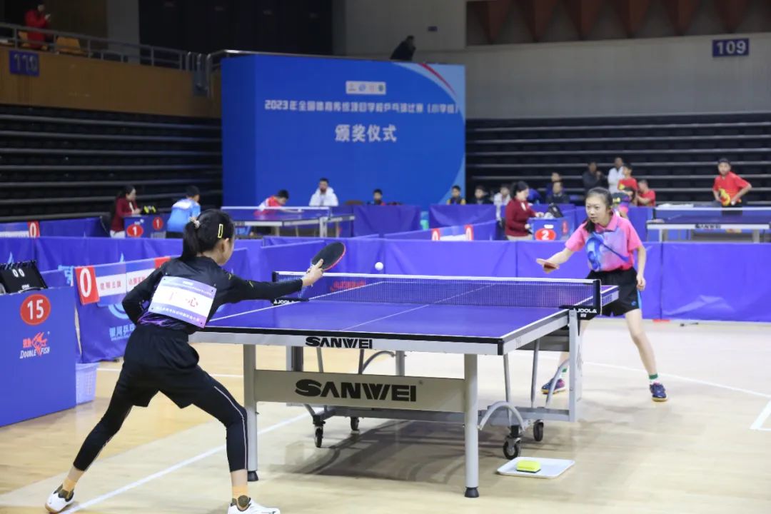 比賽現(xiàn)場(chǎng)。重慶市乒協(xié)供圖