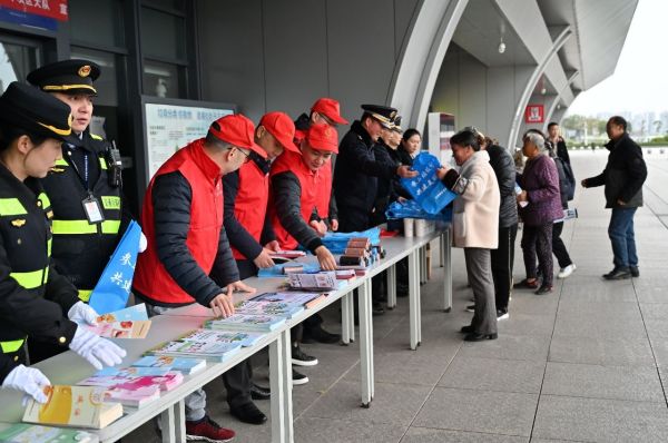 活動現(xiàn)場。沙坪壩區(qū)交通局供圖