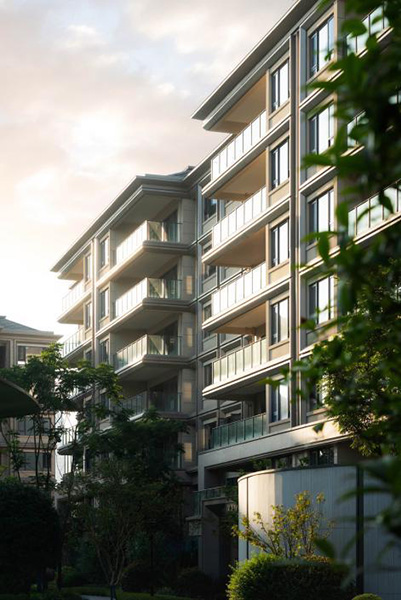 保利天珺項(xiàng)目實(shí)景圖。保利重慶供圖