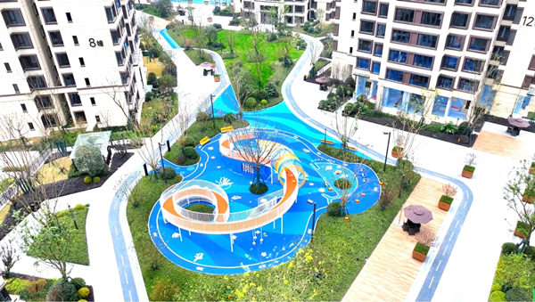 中國(guó)電建地產(chǎn)洺悅城·璽悅交付實(shí)景圖。中國(guó)電建地產(chǎn)供圖