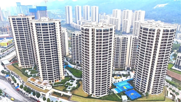 中國(guó)電建地產(chǎn)洺悅城·璽悅交付實(shí)景圖。中國(guó)電建地產(chǎn)供圖