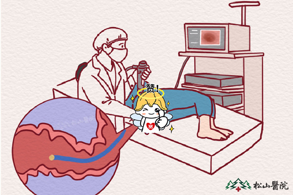 腸鏡檢查。重慶松山醫(yī)院供圖