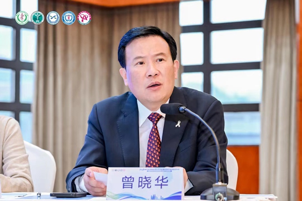 重慶大學(xué)附屬腫瘤醫(yī)院乳腺腫瘤中心主任曾曉華。主辦方供圖