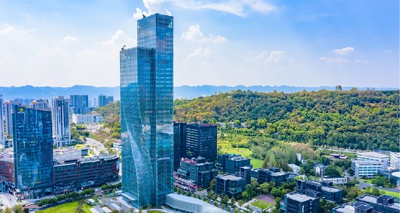 松山醫(yī)院外景。重慶松山醫(yī)院供圖