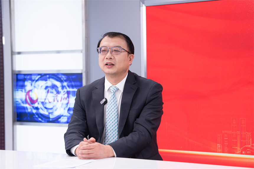 訪談現(xiàn)場。鄒樂攝