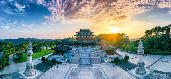 寶頂博物館。大足區(qū)委宣傳部供圖