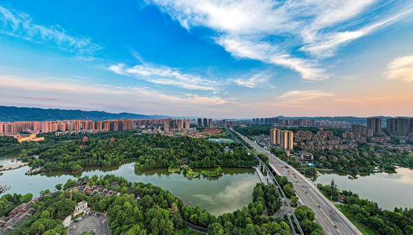 璧山城市風(fēng)光。曾清龍攝