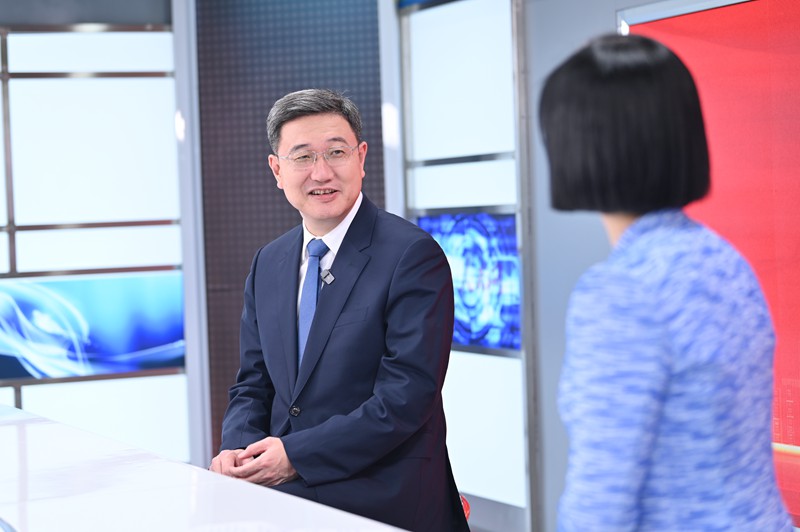 王志杰做客人民網(wǎng)重慶、重慶發(fā)布“新時代 新征程 新重慶——2024重慶兩會會客廳”系列訪談。鄒樂攝