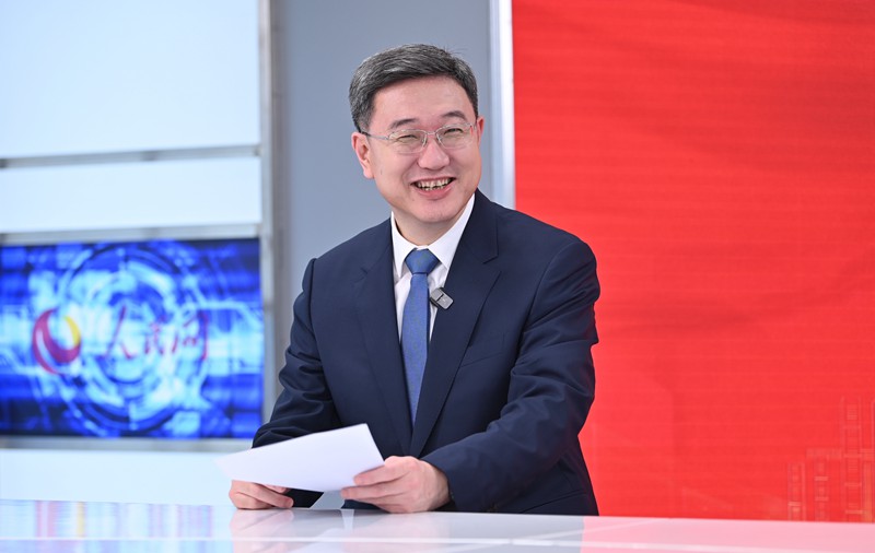 王志杰做客人民網(wǎng)重慶、重慶發(fā)布“新時代 新征程 新重慶——2024重慶兩會會客廳”系列訪談。鄒樂攝