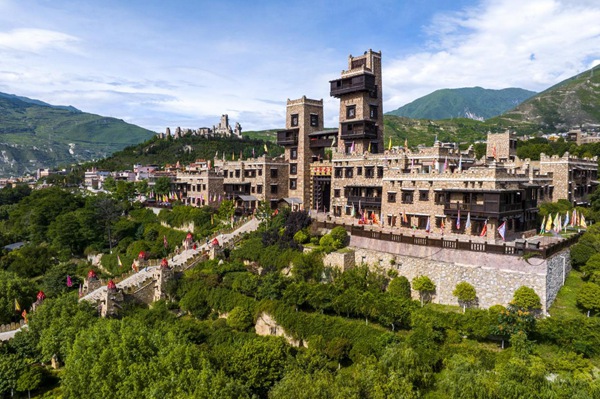 中國古羌城。茂縣文化體育和旅游局供圖