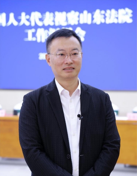 陳友坤赴山東參與調(diào)研。受訪者供圖