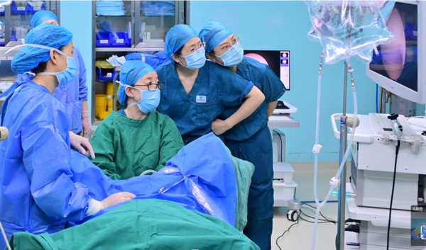 教學(xué)現(xiàn)場。重慶安琪兒婦產(chǎn)醫(yī)院供圖