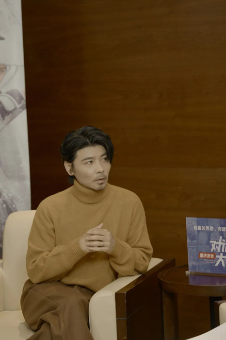 張晉作客重慶發(fā)布《對話大咖》。 潘珍凈攝