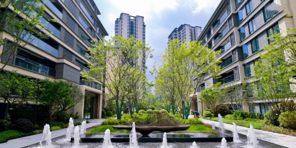 項目實景圖。信達(dá)九瓏郡供圖