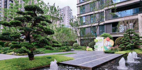 項目實景圖。信達(dá)九瓏郡供圖