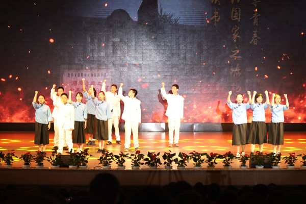 情景劇表演。西大附中供圖