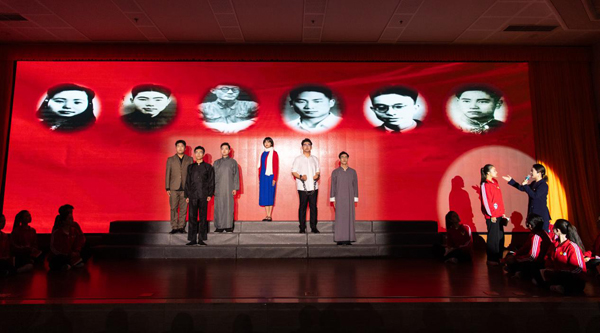 主題團課。重慶工程職業(yè)技術(shù)學院供圖