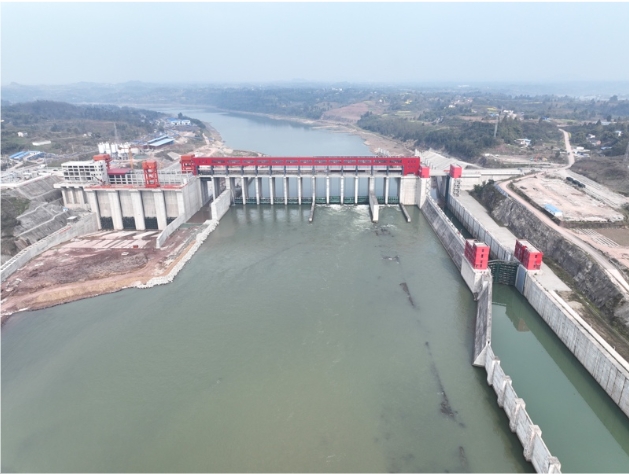 嘉陵江利澤航運樞紐。劉洋攝