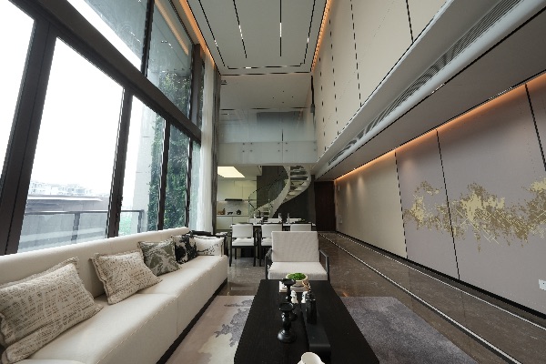 樣板間效果圖。頂峰置地供圖