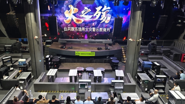 觀音橋街道應(yīng)急之聲微課堂。江北區(qū)應(yīng)急局供圖