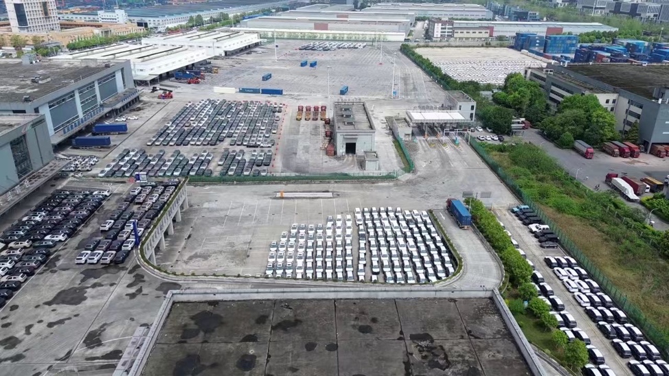 重慶國(guó)際鐵路港綜合保稅區(qū)。重慶海關(guān)供圖