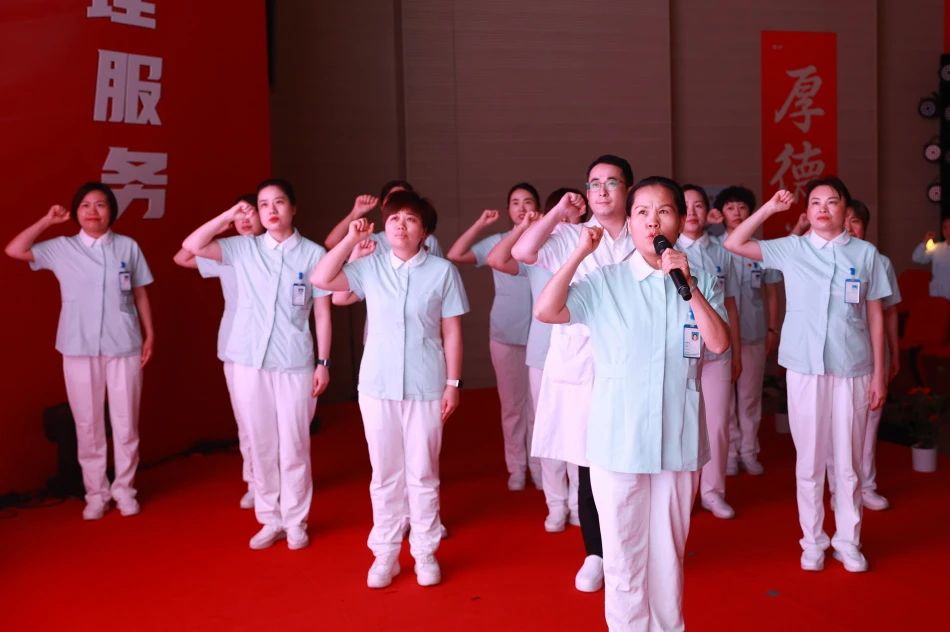 宣誓現(xiàn)場(chǎng)。重慶西區(qū)醫(yī)院供圖