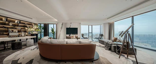 樣板間實(shí)景圖。江北嘴置業(yè)供圖