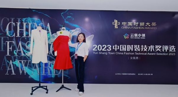 謝玲莉與她的時裝世界。（受訪者供圖）