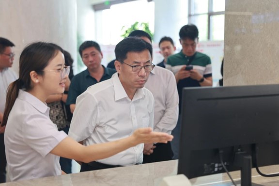 調(diào)研現(xiàn)場。重慶西區(qū)醫(yī)院供圖